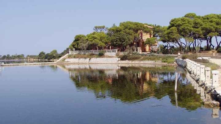 Ist es die renovierungsbedürftige Villa? Oder das seichte Wasser?