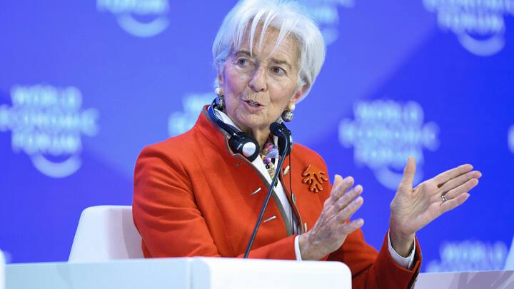 <p>Christine Lagarde sollte zum 50. WEF im Jahr 2020 die Nachfolge von Schwab antreten. Doch dann berief sie der französische Präsident Emmanuel Macron auf den Chefposten der Europäischen Zentralbank.</p>
