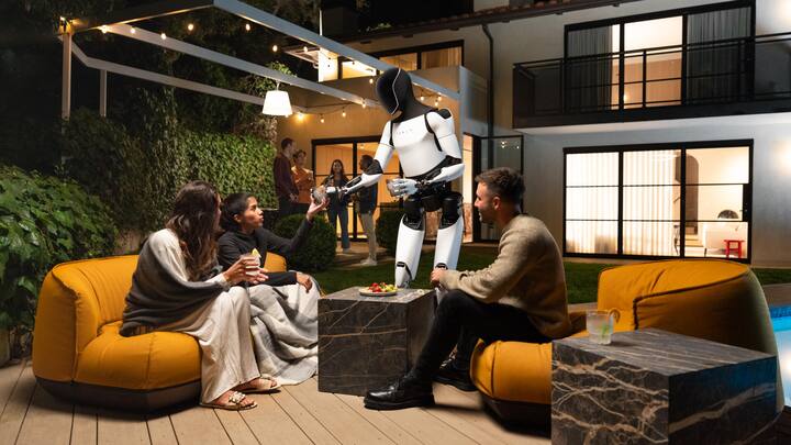 <p>Zukunftsmusik: Elon Musk hat die Tesla-Story um den humanoiden Roboter ergänzt – und träumt von ­einem 10-Billionen-Markt.</p>