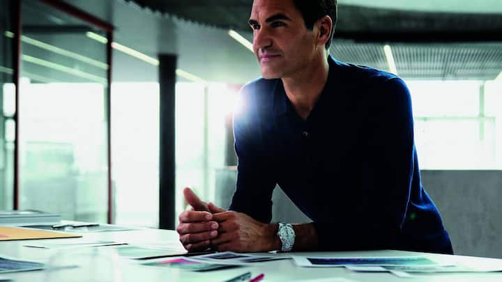 Erste Land-Dweller: Die Land-Dweller, promotet am Handgelenk von Roger Federer, ist die erste von Grund auf neue Rolex-Kollektion seit 13  Jahren.