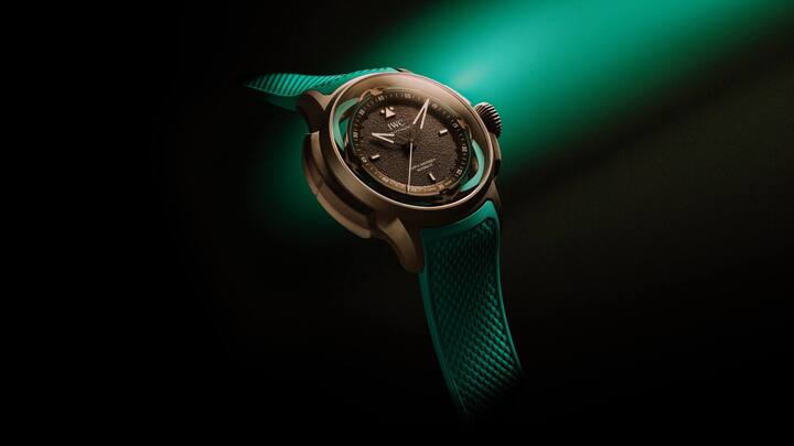 ... und zeigt dies mit der Big Pilot’s Watch Shock Absorber XPL Toto Wolff (l.).