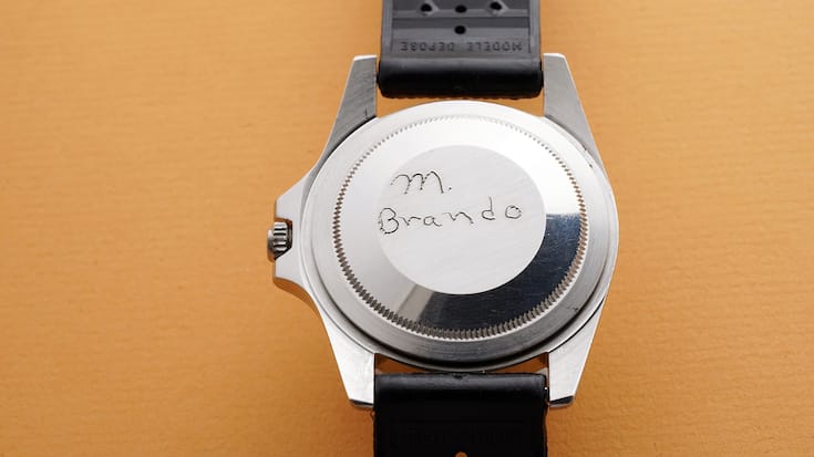 Marlon Brando Rolex                               