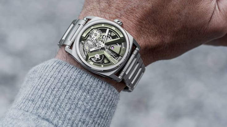 Code41 Uhr am Handgelenk