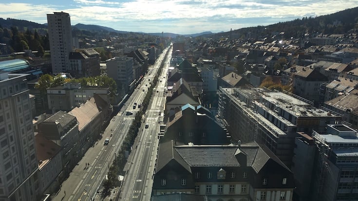 La Chaux-de-Fonds gehört neben Biel und Le Locle zu den bekanntesten Uhrenstädten der Schweiz. 