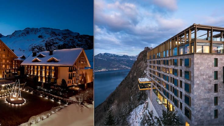 Chedi/Bürgenstock Fotomontage