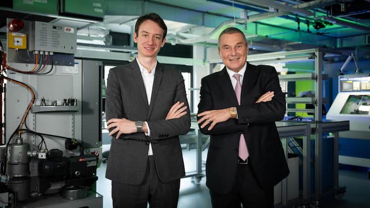 Frédéric Arnault und Jean-Christophe Babin.