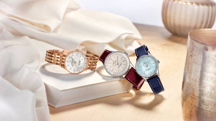 Mit den neuen Dimensionen wird der Navitimer auch für zartere Handgelenke tragbar.