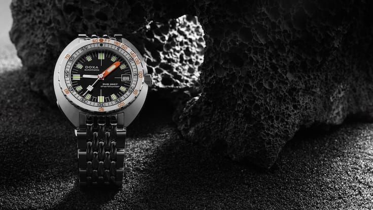 Das neue Doxa-Modell: SUB 200T, hier in Schwarz (Sharkhunter).