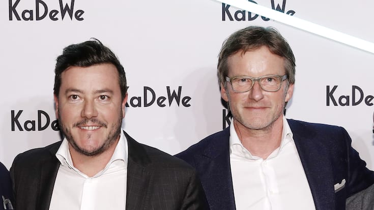Signa-Gründer René Benko (links) und sein Retail-Chef Dieter Berninghaus.
