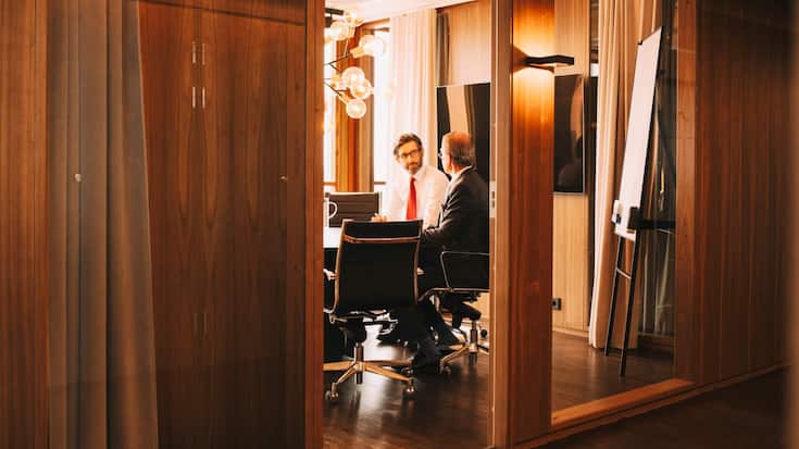 Anwalt Beratung Meeting