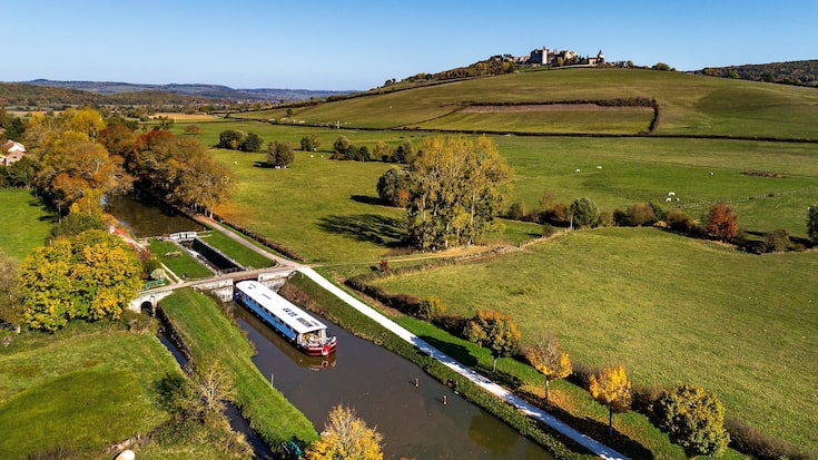 Flussreise Schiff Reine Pédauque Burgund