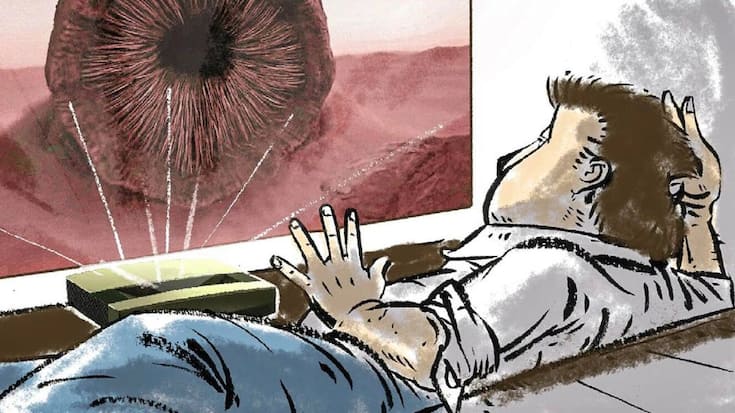 Xgimi Aura: Illustration Crashtest