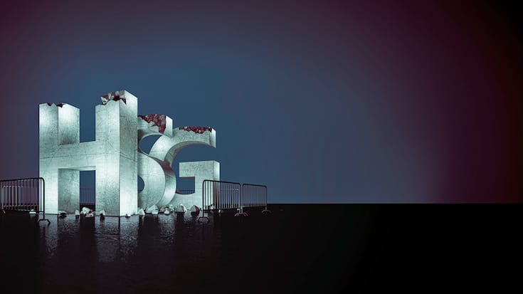 Die HSG bröckelt (Bilanz 05/21 - Titelgeschichte) Illustration