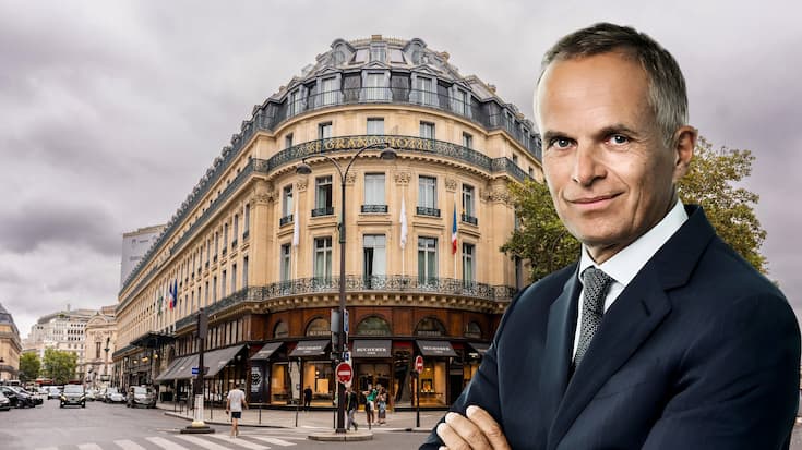 MR. ROLEX Jean-Frédéric Dufour hat mit der Übernahme von Bucherer nun ein exquisites Retailnetz mit Boutiquen etwa in Genf, Paris (l.) und London.