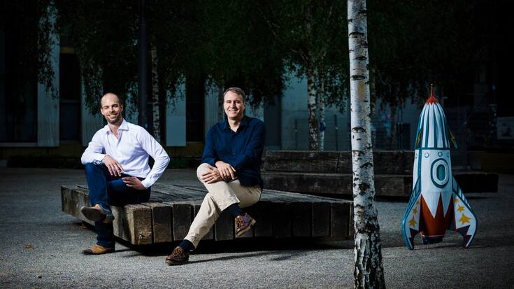 Rolf Adelsberger (l.) und Fabian Wenner von Sensoryx