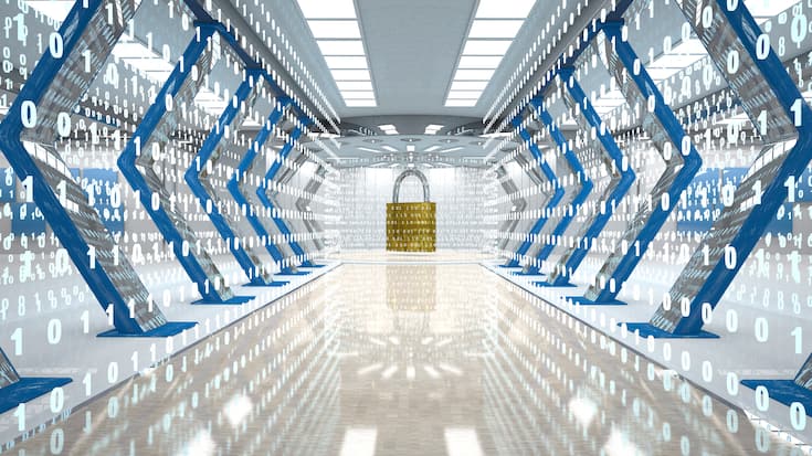 Blockchain-Darstellung