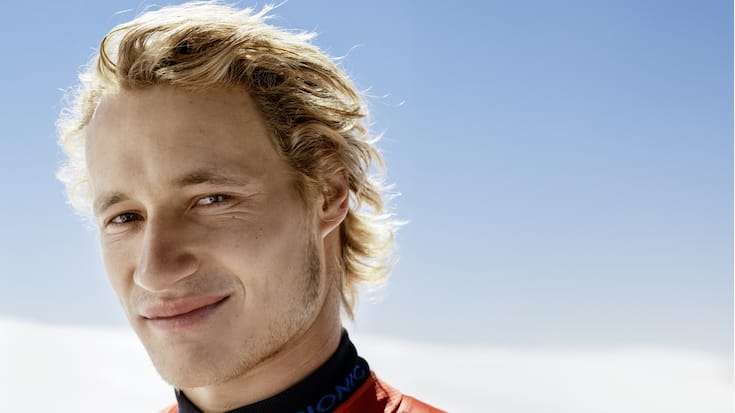 Marco Odermatt Photo Shooting for the The Red Bulletin 2023/12 Edition, Zermatt 2023 // SI202310300377 // Red Bulletin / The Red Bulletin / 2023 / 12 - December / Marco Odermatt - Das Geheimnis der SchneekÃ¶nigs // Sandro Baebler / The Red Bulletin
