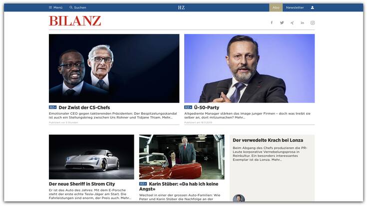 Bilanz Front