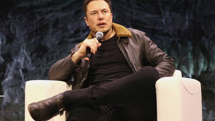 AUSTIN, TX - MARCH 11:  Elon Musk speaks onstage at Elon Musk Answers Your Questions! during SXSW at ACL Live on March 11, 2018 in Austin, Texas.  (Photo by Diego Donamaria/Getty Images for SXSW)