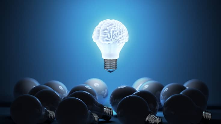 Die besten Gehirne bringen Ideen zum Leuchten.