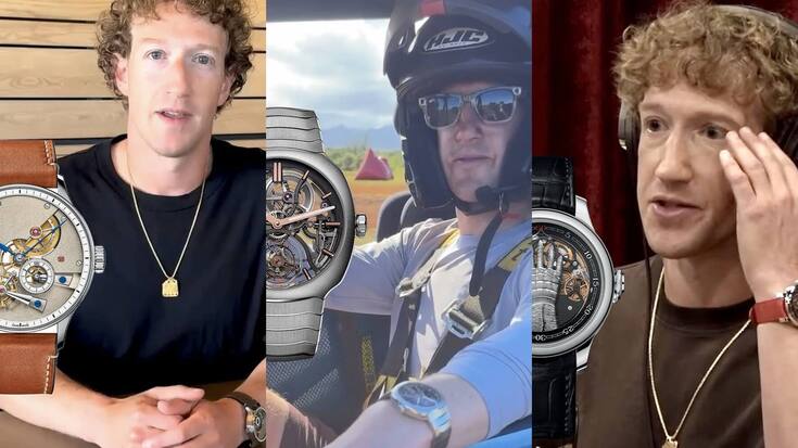 Mark Zuckerberg und seine Uhren