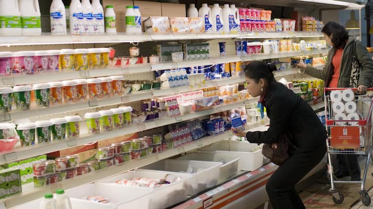 Milch_China