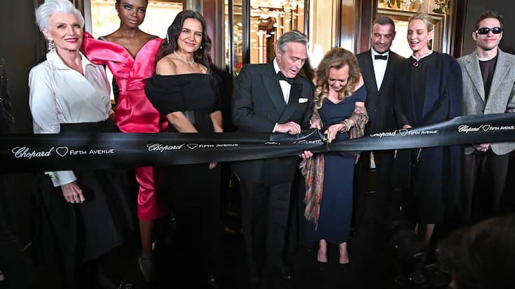 Eröffnung der Chopard-Boutique in New York.