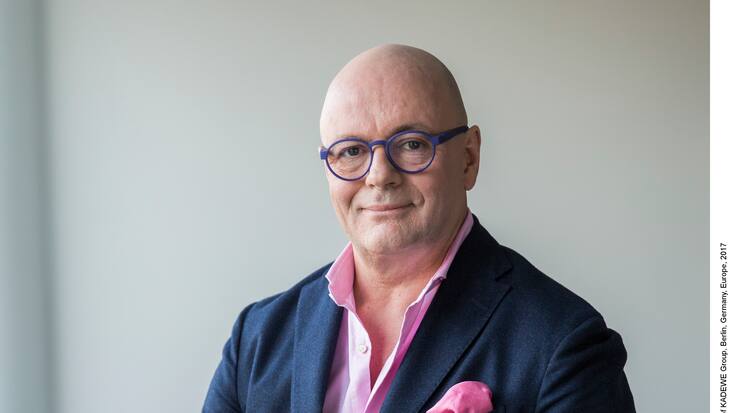 Portrait Andre Maeder, CEO KADEWE Group, Berlin, Deutschland, Europa, 2017 Engl.: Portrait Andre Maeder, CEO of KADEWE Group, Berlin, Germany, Europe, 2017