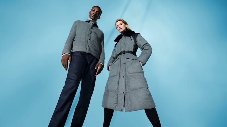 Zwei Models in Fusalp-Skibekleidung