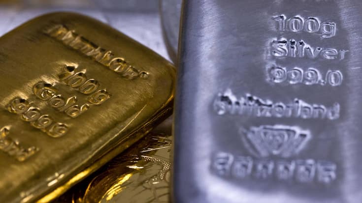 Gold_Silber_Edelmetall_Goldbarren_Silberbarren_Barren