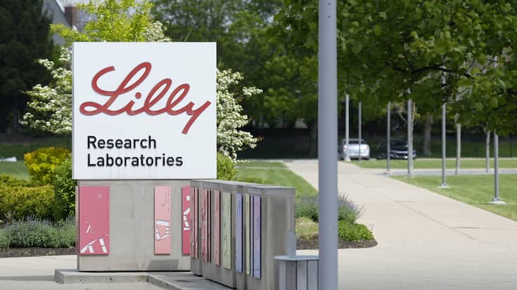 Hauptquartier von Eli Lilly in Indianapolis, USA.