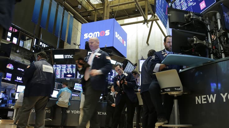Traders work on the the floor of the New York Stock Exchange at the opening bell on Wall Street in New York City on Wednesday, March 18, 2020. The New York Stock Exchange will close down the floor and will move temporarily to fully electronic trading on Monday, March 23 due to the Coronavirus pandemic. Photo by John Angelillo/UPI Photo via Newscom (KEYSTONE/NEWSCOM/JOHN ANGELILLO)