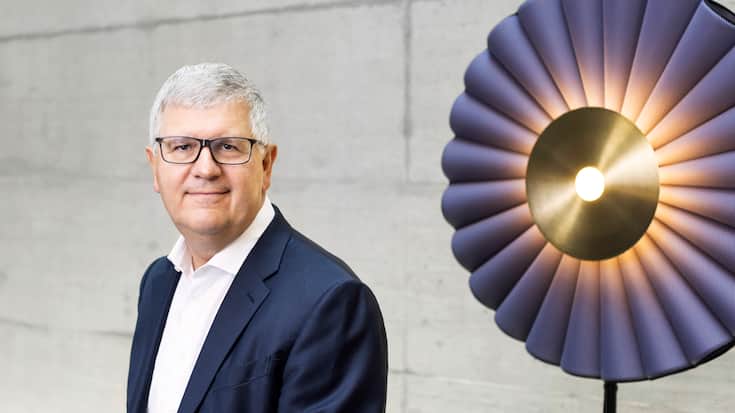 Stefan Maeder, Verwaltungsratspraesident der Mobiliar, posiert fuer ein Portrait, in Zuerich, am Freitag, 7. Juli 2023. (c) Dominic Steinmann