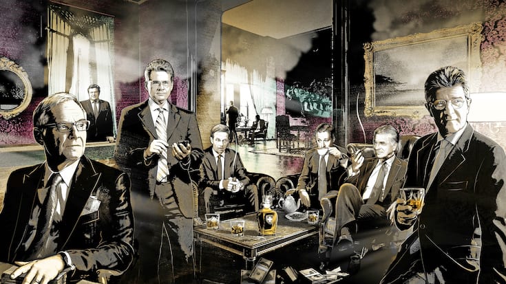 TopShots Banker Ranking Urs Rohner Alfred Gantner Zeno Staub Martin Scholl Boris Collardi Sergio Ermotti Patrick Odier