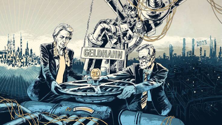 Illustration Börsenausblick 2023