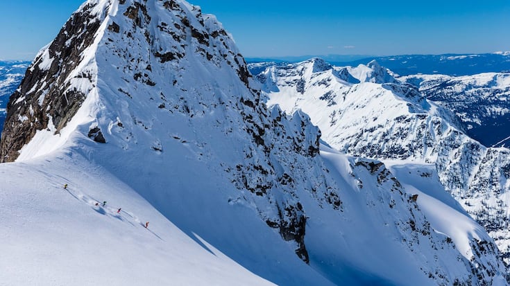 Kanada Berge Ski Tiefschnee