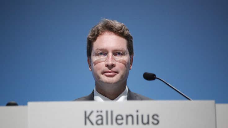 (EingeschrÃ¤nkte Rechte fÃ¼r bestimmte redaktionelle Kunden in Deutschland. Limited rights for specific editorial clients in Germany.)   Ola KÃ¤llenius auf der Hauptversammlung der Daimler AG am 6.4.2016 in Berlin   (Photo by Bildquelle\ullstein bild via Getty Images)