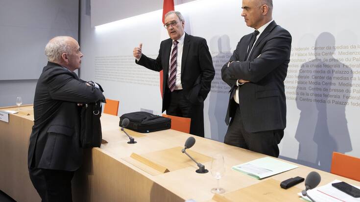 Ueli Maurer - Guy Parmelin - Alain Berset