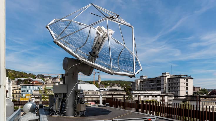ETH Gas to Liquid Versuchsreaktor am Dienstag, 6.5.2019 in Zuerich. (ETH/Alessandro Della Bella)