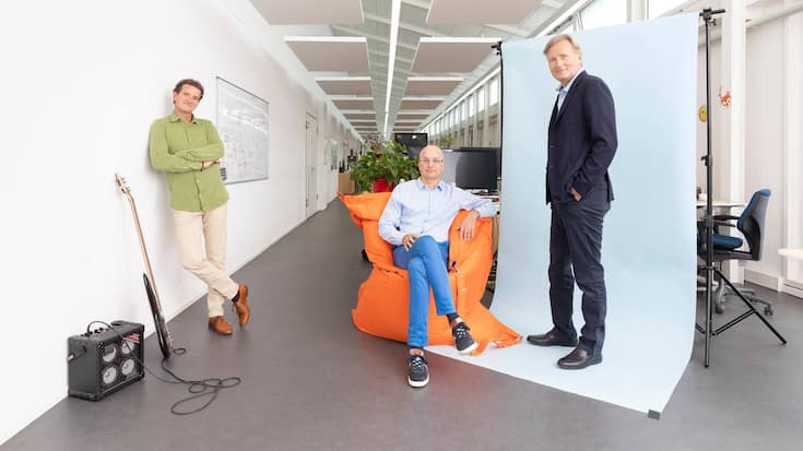 Thomas Hofmann, Jürgen Galler und Joachim Schoss 1PlusX