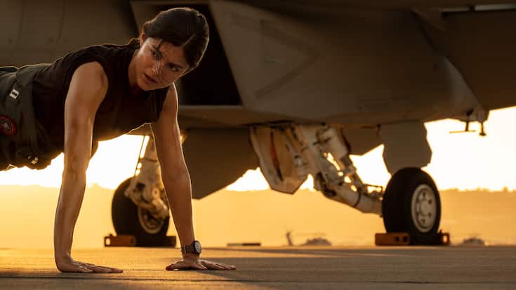 MONICA BARBARO PLAYS "PHOENIX" IN TOP GUN: MAVERICK FROM PARAMOUNT PICTURES, SKYDANCE AND JERRY BRUCKHEIMER FILMS.