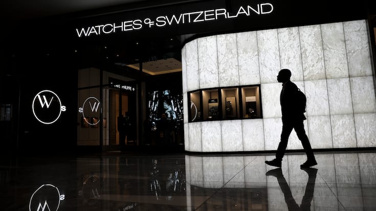 Watches of Switzerland in New York: Die Aktienkäufe der Direktoren liessen den Kurs wieder steigen.