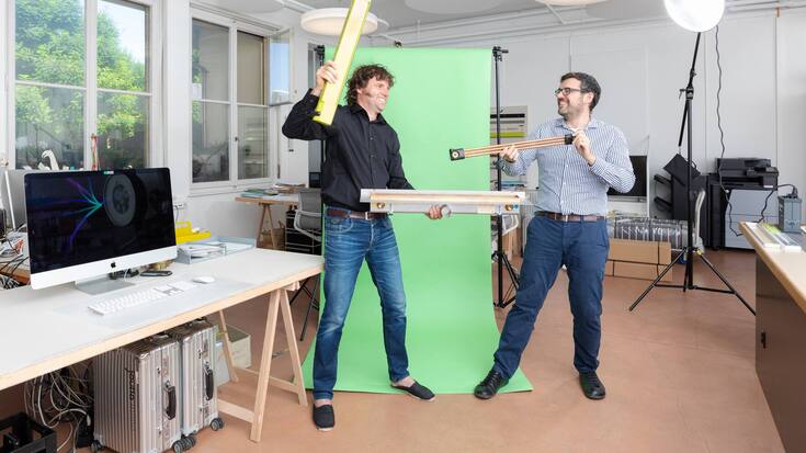 Christoph Rusch (l.) und Reto Schmid  Joulia