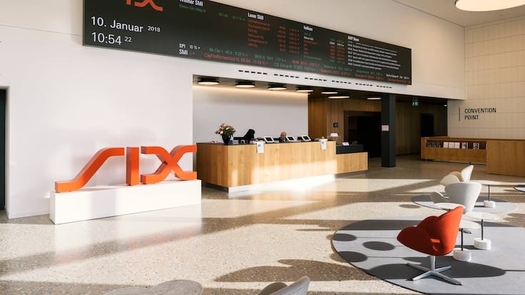 SCHWEIZ ZUERICH SCHWEIZER BOERSE SIX