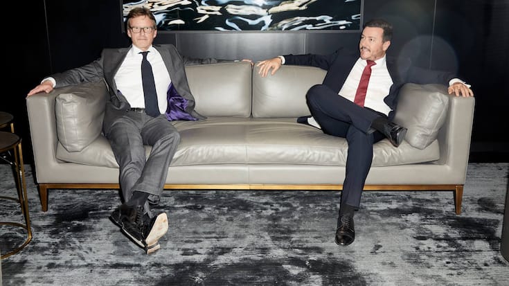 Dieter Berninghaus und René Benko