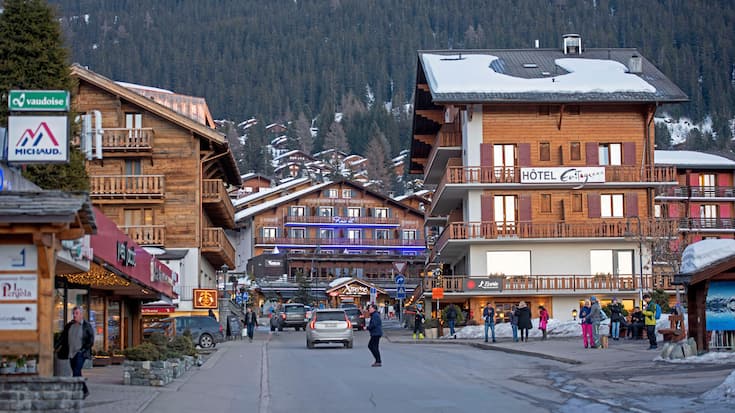 Shopping Center in Verbier.