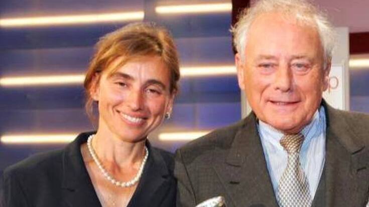 Marian Würth mit ihrem Vater Reinhold Würth.