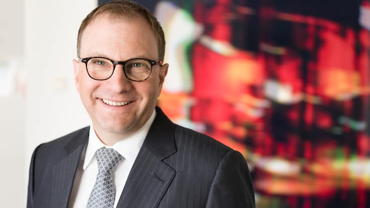 Portrait of Martin Hirzel, CEO Autoneum, taken at its headquarters in Winterthur, Switzerland, on March 29, 2019. (KEYSTONE/Gaetan Bally)Martin Hirzel, CEO Autoneum, portraitiert am 29. Maerz 2019 am Hauptsitz in Winterthur. (KEYSTONE/Gaetan Bally)
