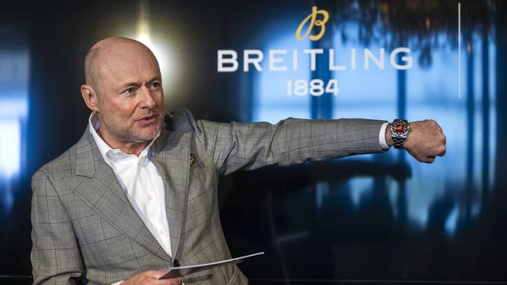 SCHWEIZ BREITLING ORBITER 3 JAHRESTAG, georges kern