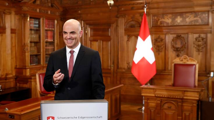 Bundespräsident Alain Berset